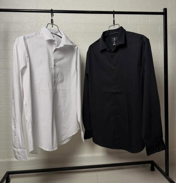 H&M Black And White Shirt